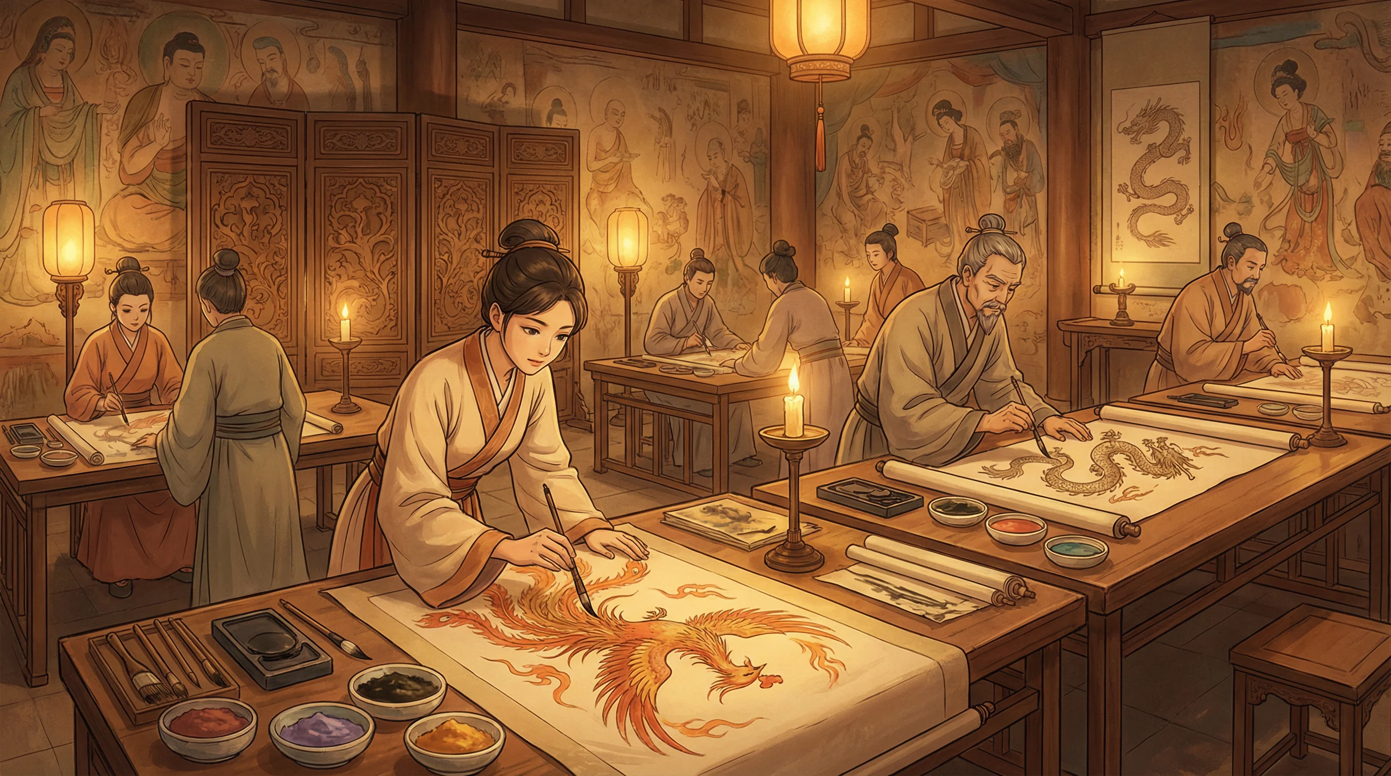 画师入驻 - 飘花电影 理论片 国风动漫画师